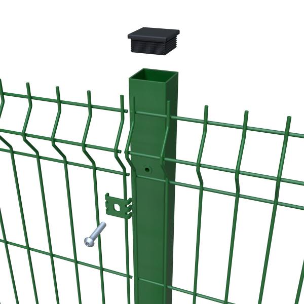 60mm Powder Coating Welded V Mesh Fencing 2.5m 4mm