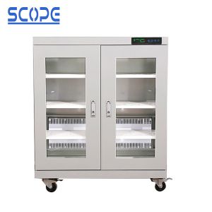 Buy cheap LCD Touch Screen Electronic Dry Cabinet Temperature And Humidity Control product