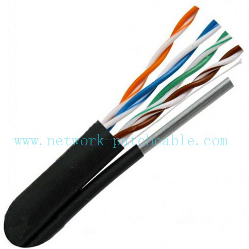 UTP / FTP / SFTP Outdoor Cat5e Cable Network With Fluke Tested Approved