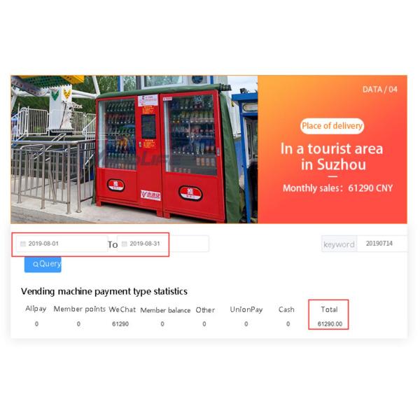 24 Hours Online Self Service Vendlife vending machine Convenience Stores combo Drinks and Snacks Vending Machine Video T