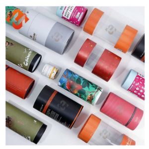 Buy cheap Customized Paper Tube Packaging Fashion Eco-Friendly Cylindrical Packaging Box product