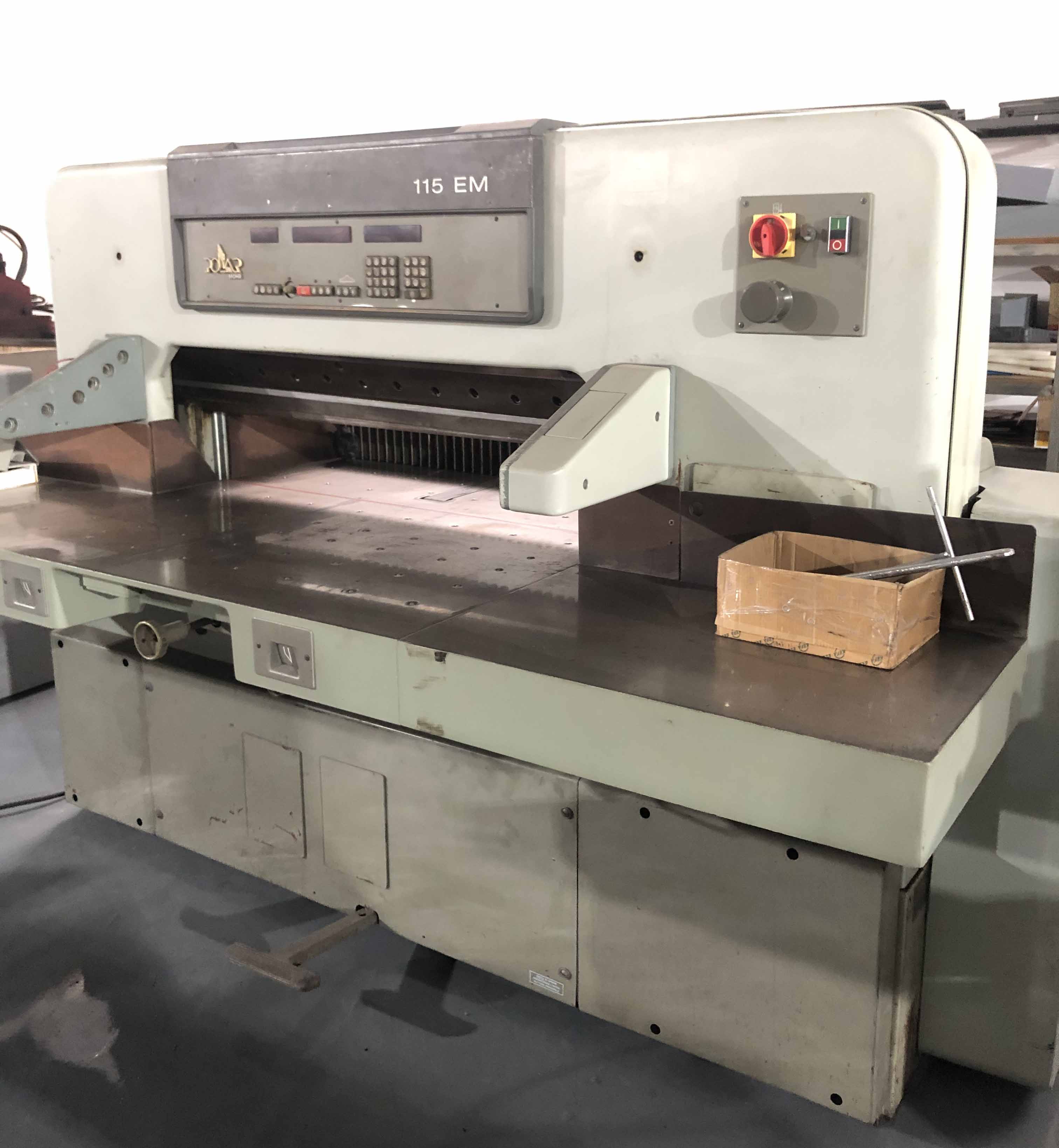 High Productivity Computerized Polar 115cm Paper Guillotine Programming Paper Cutting Machine