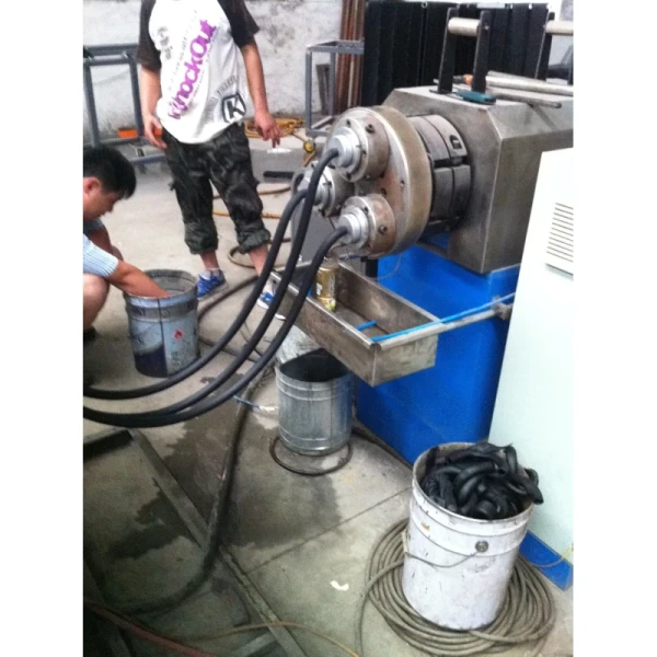 NBR Nitrile Rubber Foam Flexible Insulation Pipe & Sheet Extrusion Production Line