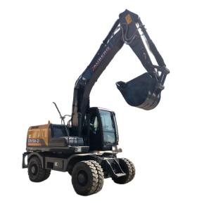 Buy cheap DX150W-9 Hydraulic Excavator Isuzu Engine 13.52 Ton Bucket Wheel Excavator product