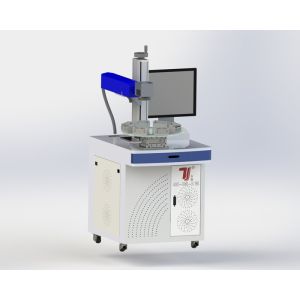 Buy cheap Custom UV Laser Marking Machine for Capacitor with Visual Positioning System CCD Camera product
