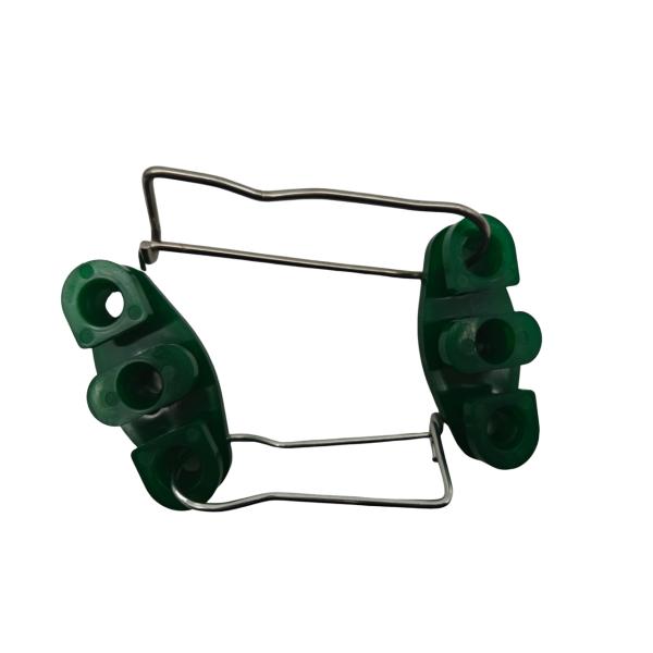 400 PCS XS-A10 S-Type Stainless Steel Cable Clamps for UV Resistant Nylon Drop Cable