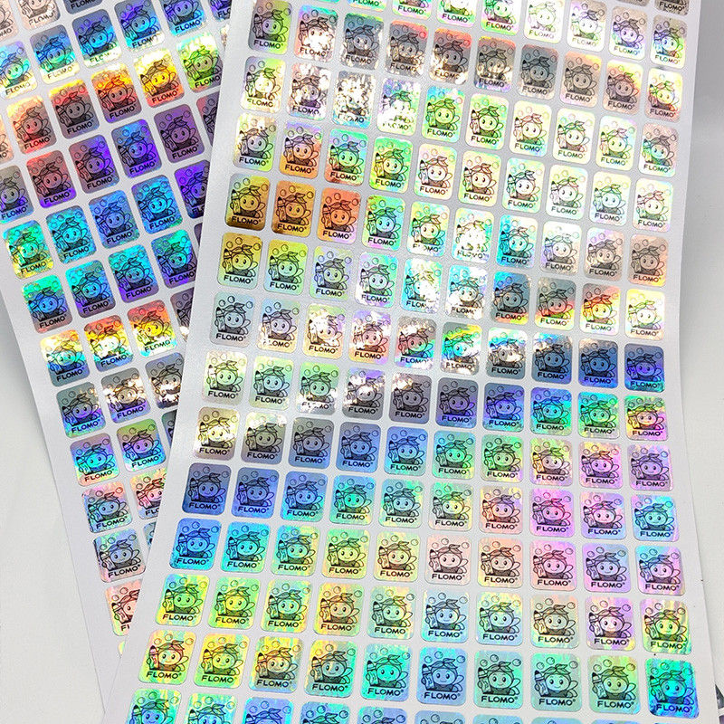 Buy cheap Security Anti Counterfeit Labels 3D QR Holographic Seal Stickers product