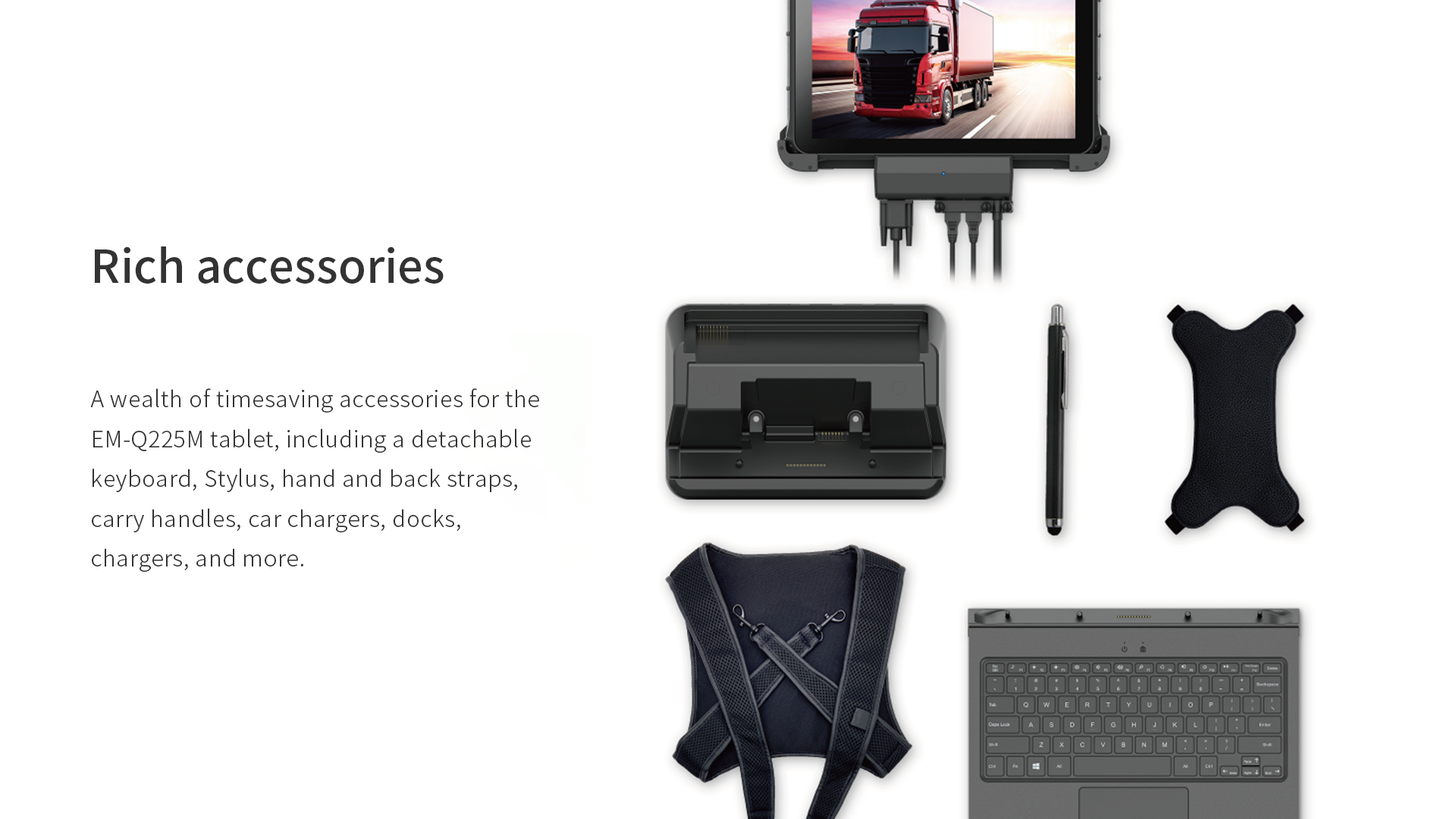 12.2-Inch 2-in-1 Detachable Rugged Laptop with Simcard 8GB RAM Touch Screen and Keyboard
