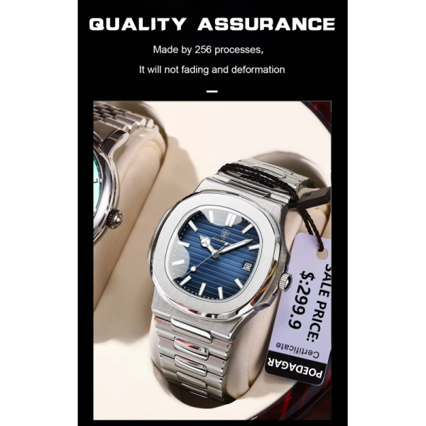 SHX Nautilus-style Quartz Watch