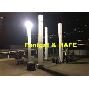 Road Repair 1200w Illuminate 100000lm Inflatable Pillar