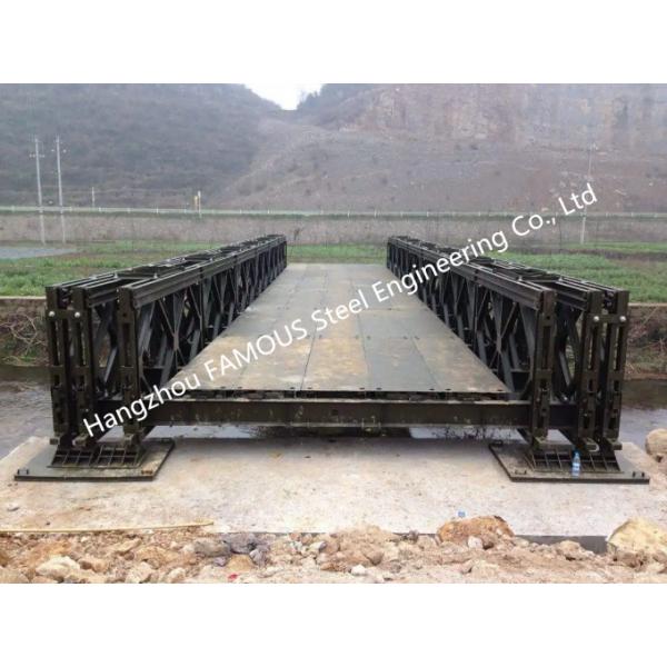 High Strength Modular Panel Bridge Prefabricated Vehicle Farm Steel Bailey