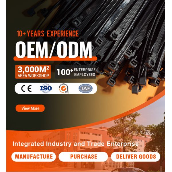 14 Inch Double Sided Zip Ties 350mm Length Environmental Friendly