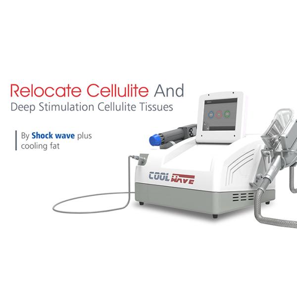 2 In 1 Focused Shockwave Therapy Machine Vacuum Cryo Electromagnetic