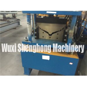 4m Length Roof Flashing Gutter Making Machine With Gearing Rigging