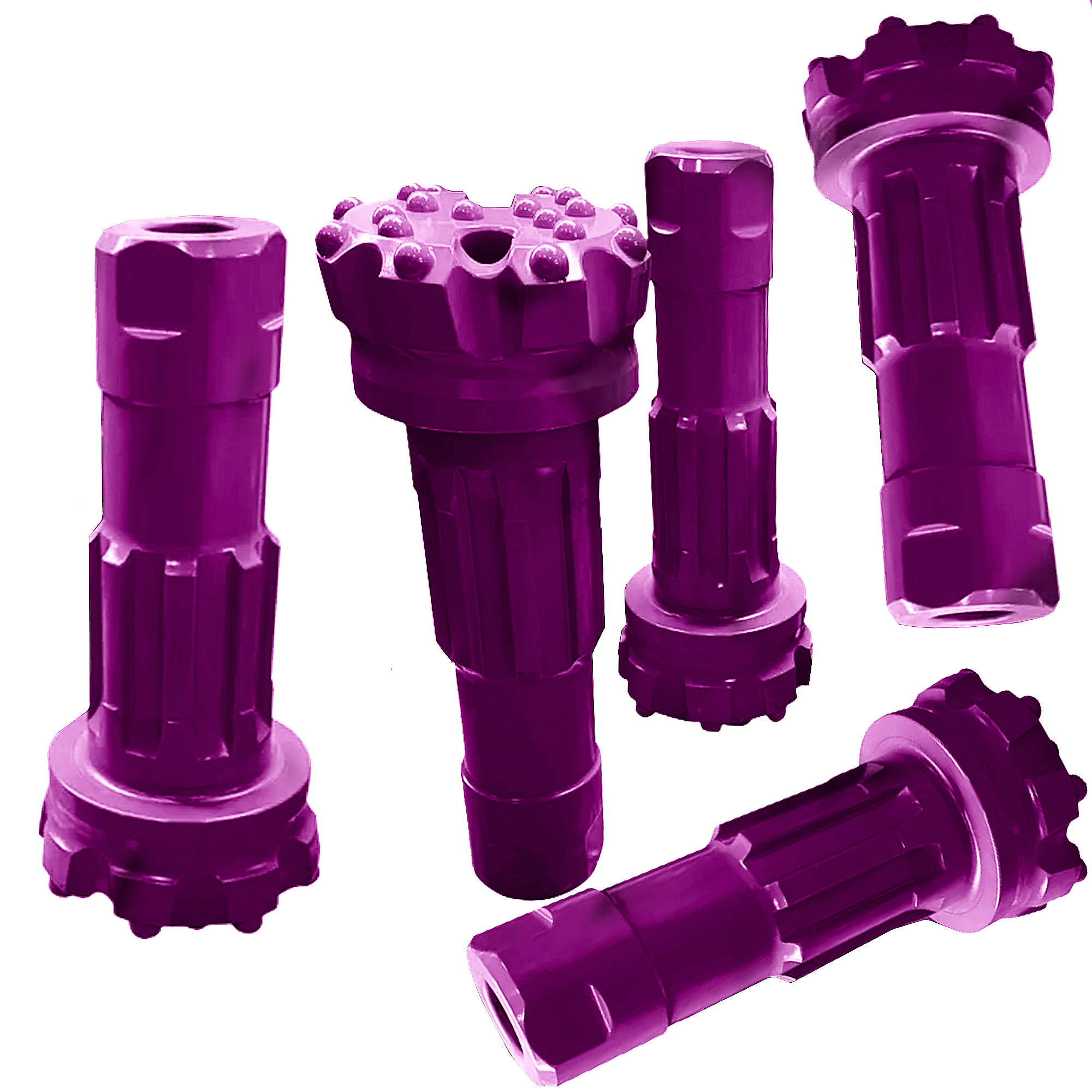 DTH Button Drilling Bit Tungsten Carbide Drill Bits 6Inch High Performance Drilling Bit Set