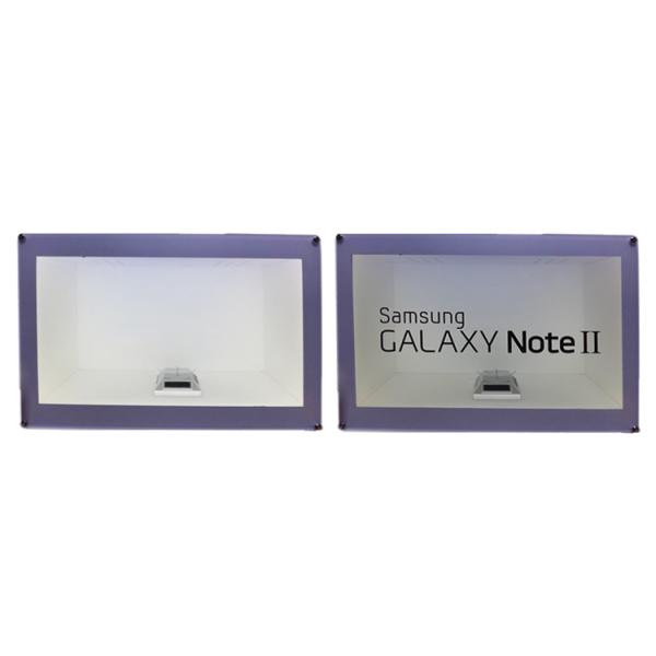 47 See Through Lcd Screen Kiosk Digital Signage , Multitouch Transparent Showcase