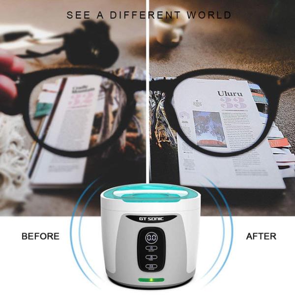 Digital Touch Panel Ultrasonic Coin Cleaner Four Time Setting 40kHz