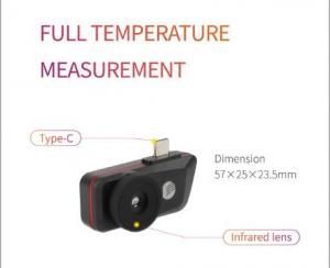 Buy cheap 160×120 Pixel Mobile Phone Thermal Imaging Camera IP54 ISO9001 ODM product