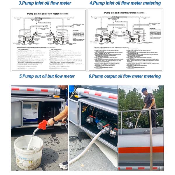 Custom Small Size Capacity 3000L Fuel Tank Truck Vehicle Oil Storage Tank Truck