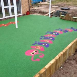 Buy cheap WAF Class 2 Artificial Turf Rubber Pellets product