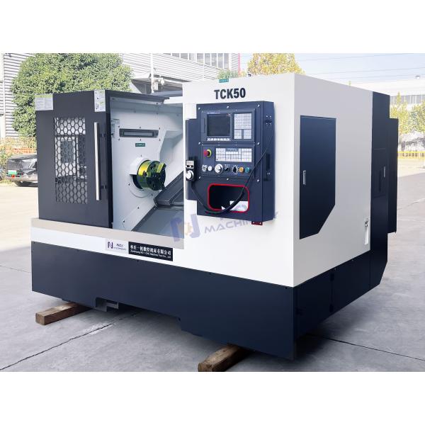 China made CNC Turning Center TCK50 CNC Lathe 12-station Powered Turret Slant Bed CNC Lathe