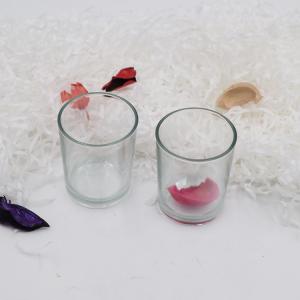 Buy cheap Transparent Glass Tealight Candle Holder 9 Oz With Wooden Lid 300g product