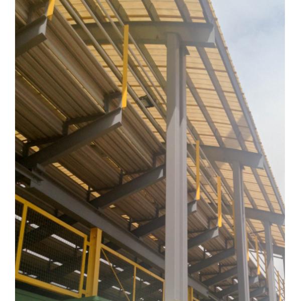 Q355B / Q235B Customized Steel Space Frame Structure Building Sport Stand