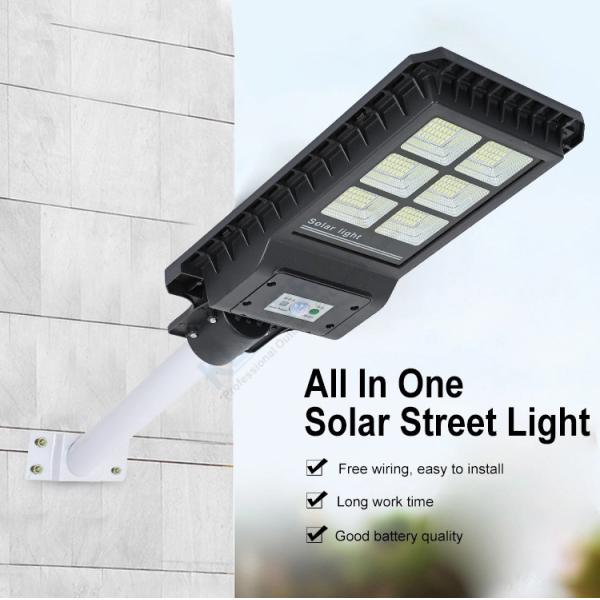 solar Waterproof LED Street Light 60W 7000K For Multiapplication
