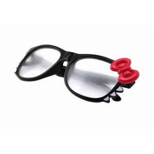 Firework Plastic Diffraction Glasses , Hello Kitty Rainbow Glasses