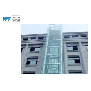 Buy cheap AC 380V 1.75m/S 180 Degree Sightseeing Elevator product