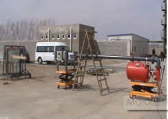 Building Curtain Wall Anti - Wind Debris Testing Equipment, Modified In