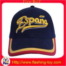 Buy cheap Logo flashing LED Cotton Cap, Embroidery Mens Hats HL-B5116 product