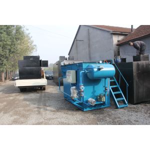 China Anti Clogging Daf Wastewater Treatment System Silt Expansion Elimination on sale
