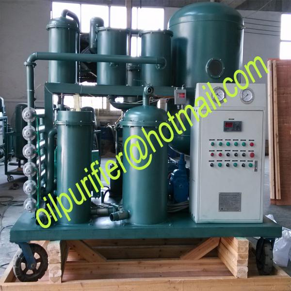Quality Lubricant Oil Recycling System,Coalescing and Dehydration Oil Filtering Machine,Vacuum Gear Turbine Lube Oil Purifier for sale