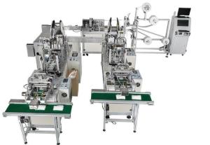 China Fully Automatic Disposable Mask Making Machine / Surgical Mask Making Machine on sale
