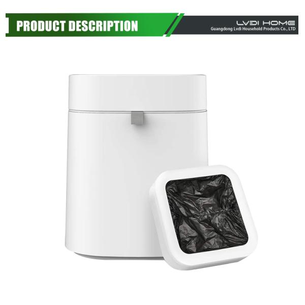 Auto Sealing and Changing Trash Smart Can Touch-Free Intelligent Trash Bin Automatic Kitchen Smart Trash Can Sensor