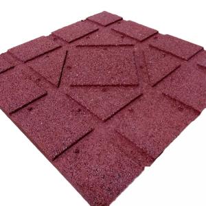 China NR SBR Heavy Weight Anti Slip Rubber Horse Stable Floor Mats Tiles Flex Grooves Design on sale