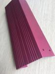 OEM Purple Pink Color Anodizing CNC machined metal parts Laser Cutting