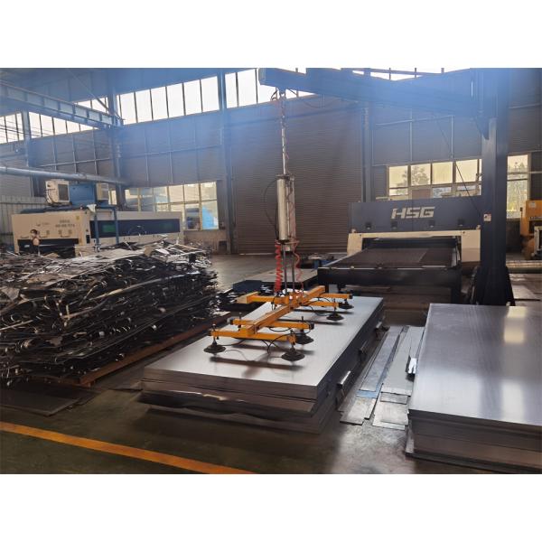 300x150mm Hot Dip Galvanized Steel Cable Tray / Cable Ladder Tray 2-8m