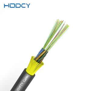 Buy cheap GYFTY Outdoor Fiber Optic Cable High Voltage Aerial G657A G652D FRP Strength Member product