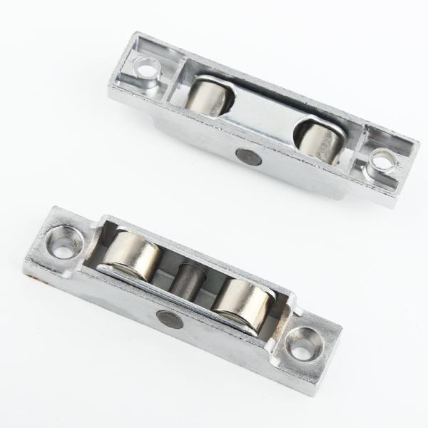 Single Roller UPVC Sliding Window and Door Hardware with Zinc Alloy Groove Pulley