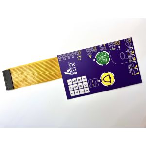 Buy cheap Multifunctional Custom Membrane Switch Waterproof Chemical Resistant 1.25MM Pitch product