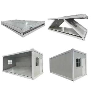 Buy cheap Mobile Modular Folding House with Wind Proof Advantage and Fiber Cement Board Floor product
