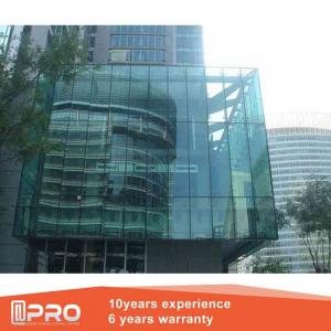 Buy cheap Heatproof Structural Glazing Curtain Wall , Thermal Break Spider Curtain Wall product