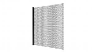 Buy cheap Anti Cut High Security Mesh Fence Clear View Sliding Gate 358 Wire Anti Climb product