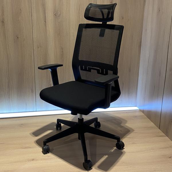Mesh Back Office Ergonomic Chairs T - Shape Armrest Revolving