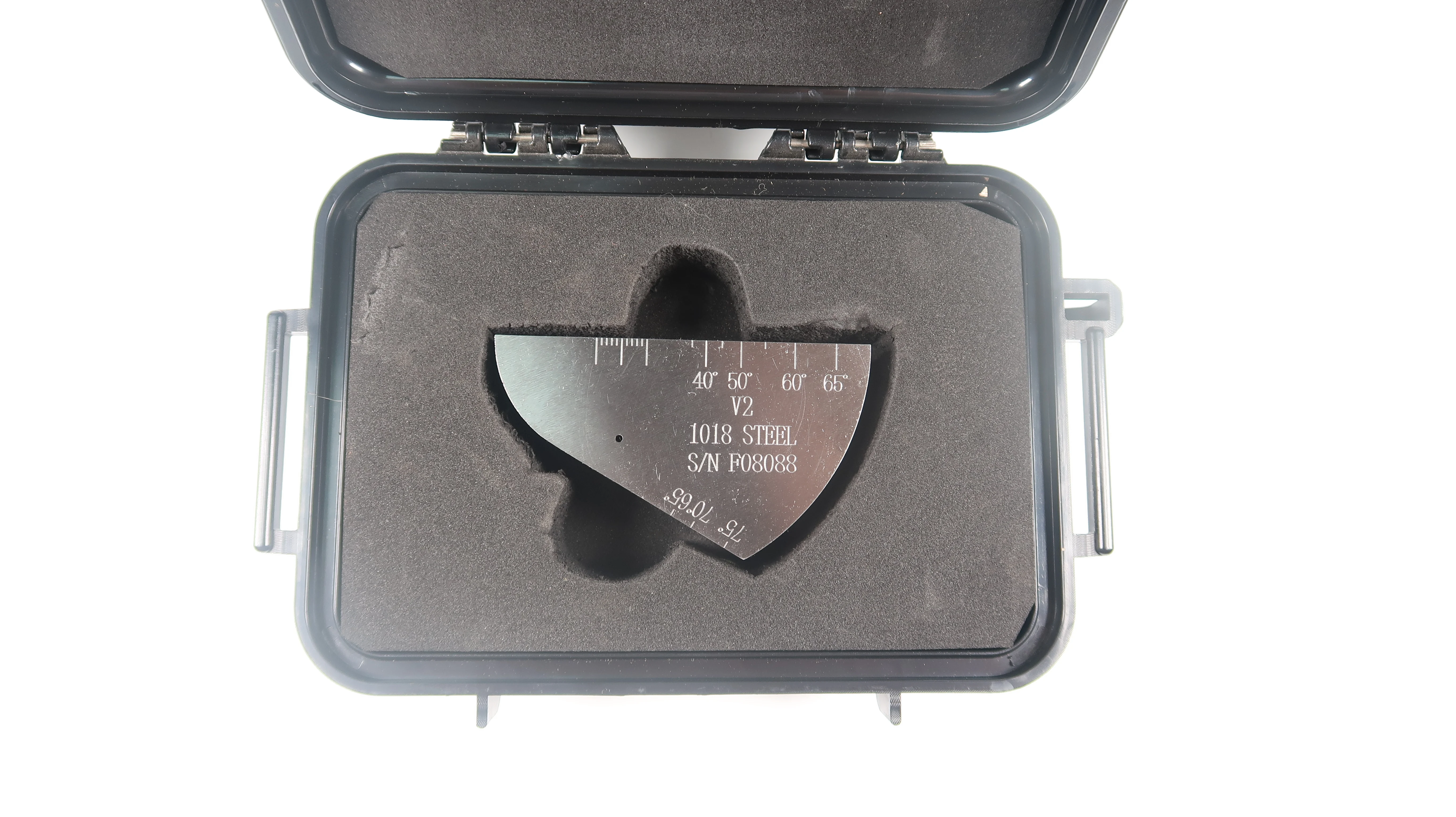 ISO7963 2010 Standard Ultrasonic NDT V2 Test Block