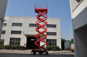 Buy cheap 450Kg Load Hydraulic Mobile Scissor Lift product