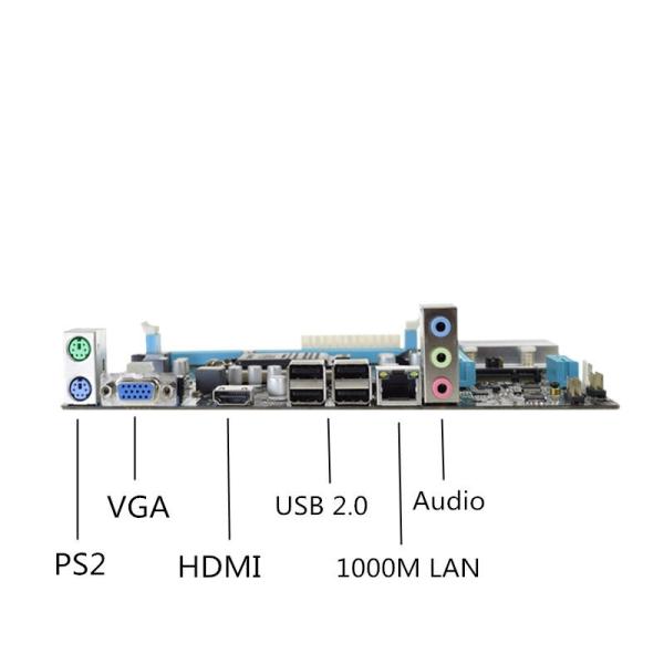 B75 Mining Motherboard USB3.0 VGA LGA 1155 DDR3 8gb*2 Micro-ATX
