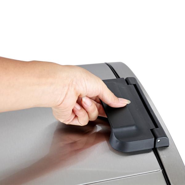 Quality Recycled Stainless Steel 13 Gallon Trash Can For Office for sale